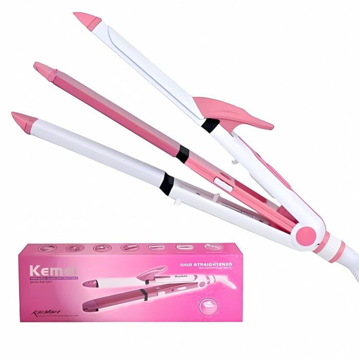Kemei KM-1291 3-in-1 Hair Straightener Kemei KM-1291 3-in-1 Hair Straightener