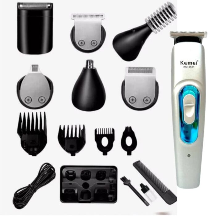 Kemei KM-3521 6-in-1 Hair Clipper (2) Kemei KM-3521 6-in-1 Hair Clipper (2)