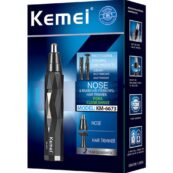 Kemei KM-6673 2-in-1 Men’s Facial Shaver Nose Trimmer
