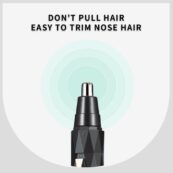 Kemei KM-6673 2-in-1 Men’s Facial Shaver Nose Trimmer