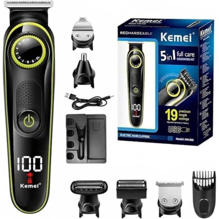 Kemei KM-696 5-in-1 Grooming Kit Kemei KM-696 5-in-1 Grooming Kit