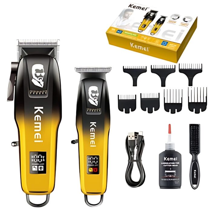 Kemei KM-8501 2-in-1 Grooming Kit (5) Kemei KM-8501 2-in-1 Grooming Kit
